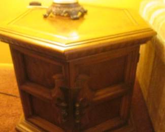 Hexagonal End Table