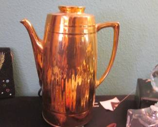 Vintage "Forman Family" Electric Percolator, Brooklyn, NY.  Includes Hot Plate.  Circa 1950's