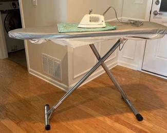 Ironing Board And Iron