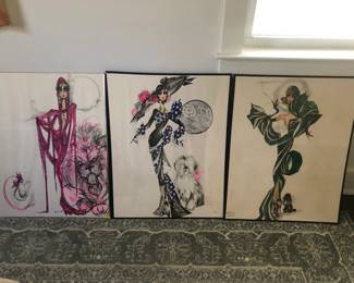 Original signed Fashion Art from Henry Dale House
