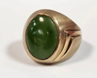 Men's Nephrite Jade Ring