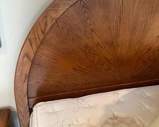 Oak, King Bed and Nightstands