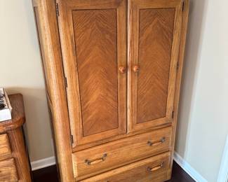 Oak Armoire