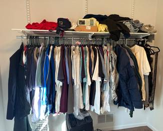 Men's Clothing Sizes L and XL