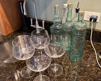 J. Reidel Wine Glasses