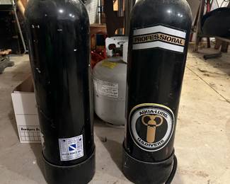 Aqua-Lung Diving Tanks