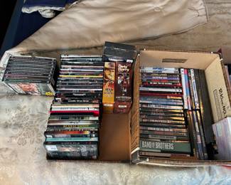 DVDs and VHS Tapes