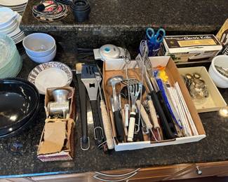 Various Utensils and Kitchenware