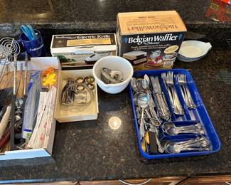 Various Utensils and Kitchenware