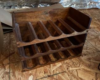 Wooden Wine Rack
