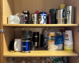 Novelty cups and Yeti mugs