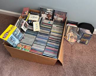 Cd's and Cassettes