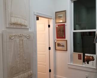 Corinne Ware Burton christening gown & slip, Marie Woolwine, Bill Christian