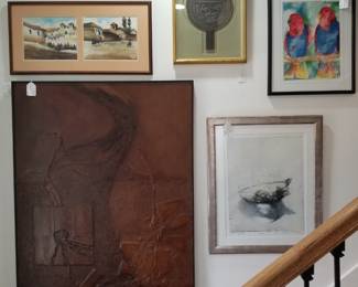 Gary Steven Sage, Allesandro Nocentini, antique Japanese bronze mirror