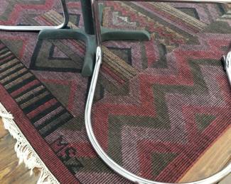 1960's Swedish flatware. 5' x 8'