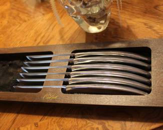 Carver Hall steak knives