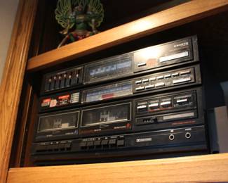 Sanyo stereo deck