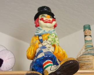 Paper Mache clown