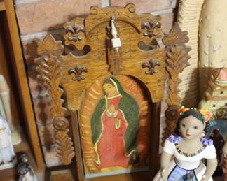 Lady of Guadalupe altar