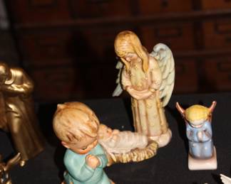 Goebel galore in this house - there are at least 30 goebel figurines and 15 larger statues
