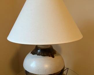 Pottery Lamp