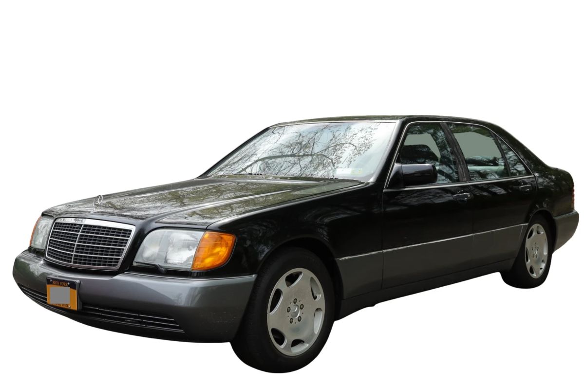1993 V12 Black Mercedes 600 SEL Sedan - Built Like A Tank 