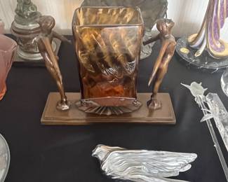 1941 Cadillac Flying Goddess Chrome Hood Ornament 