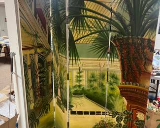 hand-painted screen 