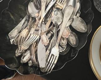 Silver plated Flatware