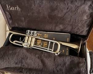 King - Stradivarius Bach As a trumpet player, Mom, don't miss this one. It's in excellent condition, is a great model, and makes a fantastic present!