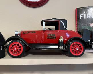 Jim Beam Fire Chiefs Car decanter