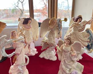 Lenox porcelain angels
