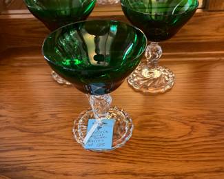 Fostoria Colenial dame glasses