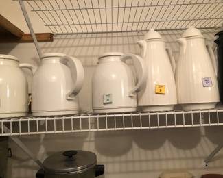 Carafes - located downstairs