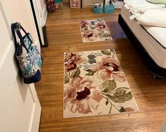 Matching area rugs.