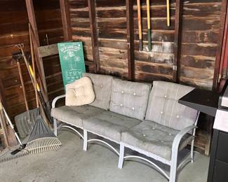 Patio couch.