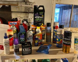 Car care products.