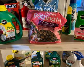 Garden, plant and lawn products.