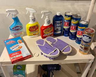 More cleaning products.