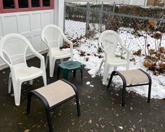 Patio furniture.