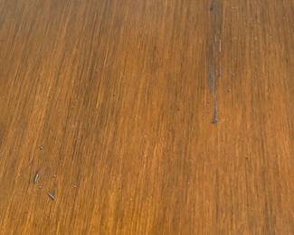 WALTER OF WABASH 67" ROUND PEDESTAL TABLE WITH LEAF AND PADS