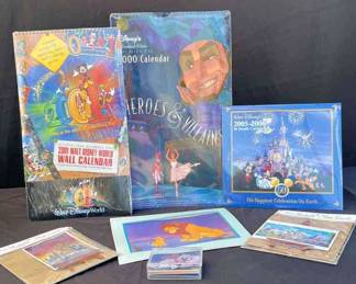 02 Walt Disney Collectibles Calendars Cards