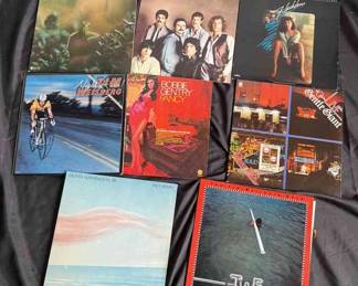 Bundle Of Vintage Vinyl Records Steely Dan , Tycoon , Flashdance, Tim Weinberg , Bobbi Gentry, The Official Live Gentle Giant, Grover Washington