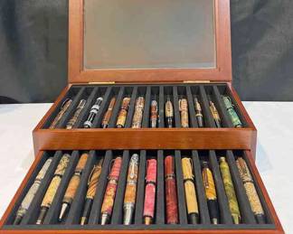 Collection Of Vintage Pens Hand Crafted. 24 Items