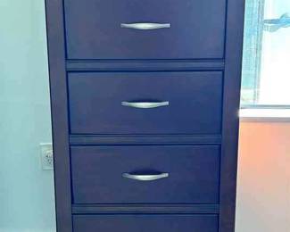 Barrett Five Drawers Tall Solid Wood Chest.