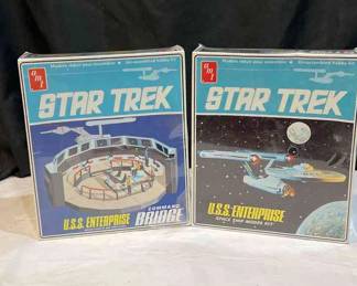 AMT STAR TREK U.S.S. ENTERPRISE MODEL KIT SEALED NEW 6676, AMT STAR TREK U.S.S. ENTERPRISE COMMAND BRIDGE