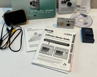 SONY Power Shot SD1000 Digital ELPH With Box & Accessories