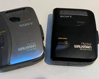 Vintage Lot of SONY Walkman Personal FM/AM Radio for use and parts