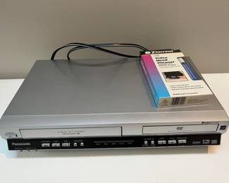 Panasonic Double Feature VHS and DVD Player Model No. PV-D4745S