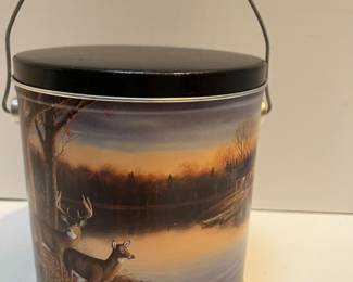 1997 Sam Timm Artwork Wild Wings Collectible Tin Canister
